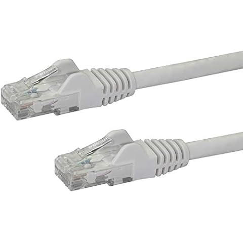 StarTech.com 50cm CAT6 Ethernet Cable - White Cover