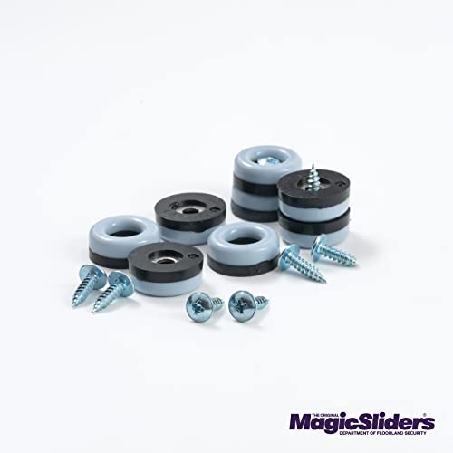 Magic Sliders 08200 Screw-On Floor Slide 3/4" Round (White)
