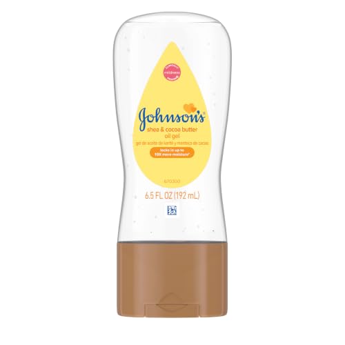 Johnsons Baby Oil Gel, 6.5 fl. oz, 6 Pack