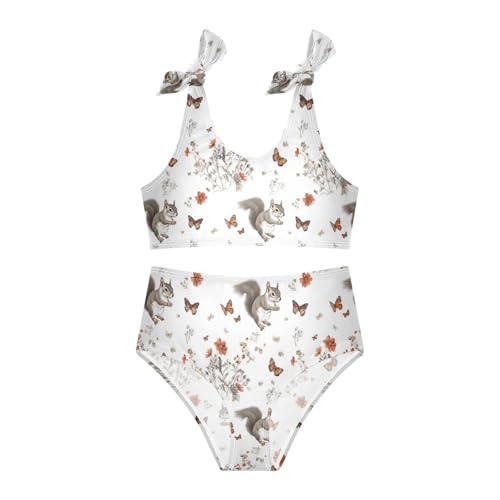 KLL Girls Bathing Suit Cute 2-Piecing Swimsuit with Adjustable Strap3