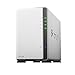 Produktbild Synology DS216J 6TB (2 x 3TB SGT-IW) 2 Bay Desktop-NAS-Einheit
