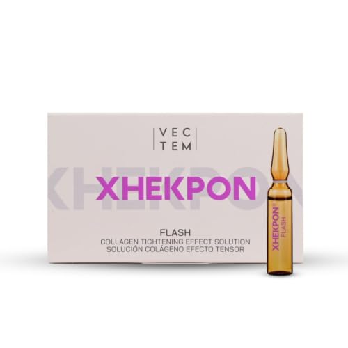 Xhekpon Flash ampollas revitalizantes con colágeno hidrolizado - 5 x 2,5 ml