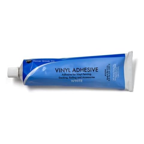 America’s Fence Store PVC Glue 6 Ounces – Waterproof Adhesive for Building Vinyl Fences, Decks, and Railings – Glues Vinyl Parts Together Cover