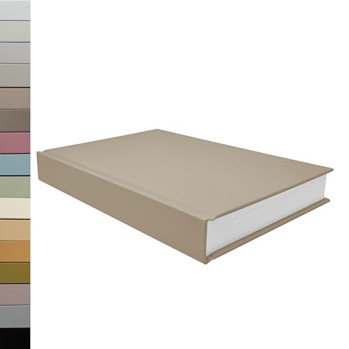 Covogoods CovoBook™ Blank Hardcover (Taupe, Size 9) | Premium Sketchbook