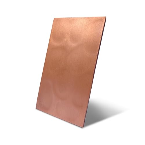 Échantillons de couleur cuivre naturel avec relief et texture martelée claire