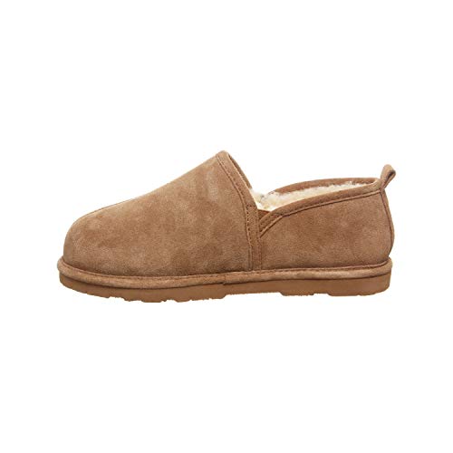 Image of BEARPAW Bear Paws Men's Comfortable Sheepskin Slipper with Supportive Suede Upper - Maddox