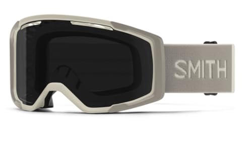 Masque VTT SMITH Rhythm Chalk Sun Black ChromaPop avec ecran Clear