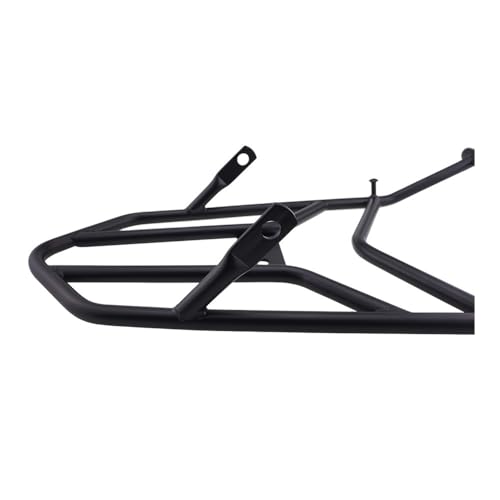 Support arrière de moto CRF300L résout le manque de rangement avec étagère à bagages