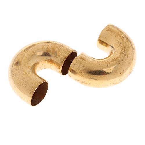F Fityle 2pcs Trumpet Tuning Copper Tube for Woodwind Instrument Accessories Gold - Thumbnail 6