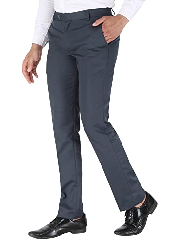 Image of Formal Pants for Men Office Wear - Premium Regular Fit Formal Trouser for Men, Boys, Gents Bottom Formal wear for Office Meeting, Party, Gathering, Wedding