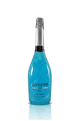 Cloudem Blue 0.0 Non Alcoholic Sparkling Magical Drink, 750ml, Imported from Spain