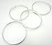 Produktbild 4 Zentrierringe aus Alu // Aluminium in Silber 74,1 mm - 72,6 mm
