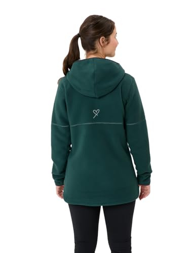 Chaqueta polar mujer VAUDE Neyland Hoody II elastica con capucha 4