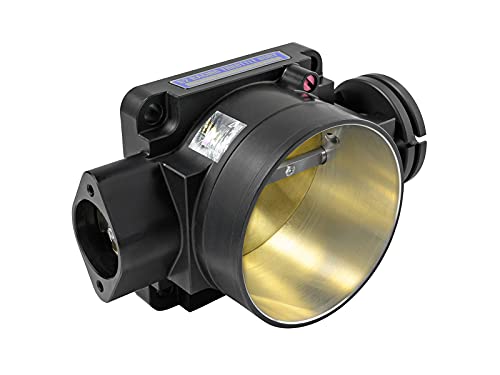 Image of Skunk2 Racing 309-05-0905 Pro-Series Black Anodized 90mm Billet Throttle Body