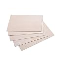 5PCS 1/16 ×12"×8" Basswood Sheet?Unfinished Plywood Craft Basswood Sheet for Cricut Maker