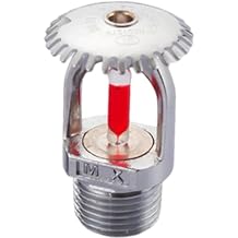 Sprinkler Head Fire Sprinkler Head Pendent Type 68C/155F Water Spray Up Sprinkler Head 1/2" Inch Thread Quick Response Fire Sprinkle for Home Residential Buildings
