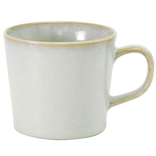 aito製作所 「 ナチュラルカラー 」 マグカップ 大きめ 320ml アクア 水色 美濃焼 食洗機 電子レンジ対応 517340 日本製（Amazon）
