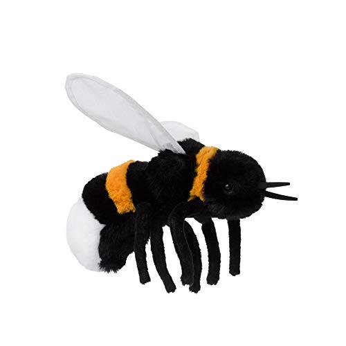 WWF Plüschtier Hummel (15cm), realistisch gestaltetes Plüschtier, Super weiches, lebensecht gestaltetes Plüschtier zum Knuddeln und Liebhaben, Handwäsche möglich