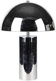 Sagebrook Home 50104-02 Metal Dome Table, Silver, 22" Lamps