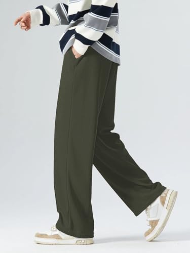 Image of GRECIILOOKS Men's Lycra Cargo Track Pants - Loose Fit Joggers for Men | Korean Style Travel & Home Wear with Pockets (Available in Plus Size)