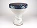 Stoneware Doumbek Hand Drum Aphrodite Goddess Tie Dyed Goat Darbuka Belly Dance Drum