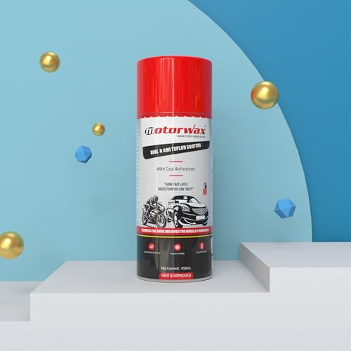 Image of Bike and Car Teflon Coating for Superior Paint Protection, Deep Gloss Finish, Scratch Resistance, Water Repellency, Long-Lasting Shine, Easy Application, Professional Detailing Results-450ML
