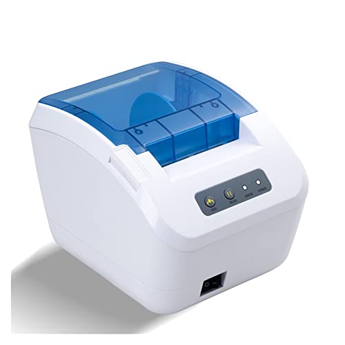 Image of 80mm Thermal Printer POS Receipt Bill Label Barcode Stickers 1D 2D Printer(USB Port White)