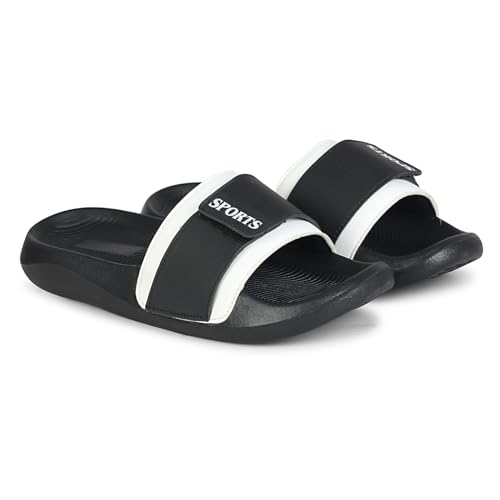 Image of PERY-PAO Sliders for Men | Lightweight EVA Sole & Comfortable Slippers | Flip-Flops & Chappals for Everyday Use