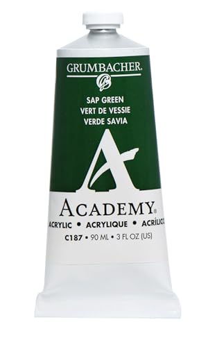 GRUMBACHER Paint, 3 Fl Oz (Pack of 1), Sap Green