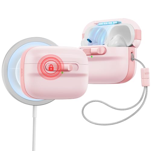 Image of ESR for AirPods Pro 2 Case (2023 /2022 /2019), Compatible with MagSafe, Pink