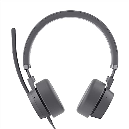 Lenovo Go Wired GXD1C99243 Casque ANC Gris tempête