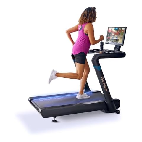 Echelon Stride Treadmill, Touchscreen, Auto-Fold, Motorized Incline, Comfortable Air Cushioning Deck, Elevate Home Workouts, Easy Storage, + 30-Day Free Membership, 8S Cover