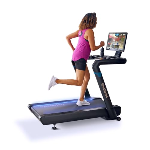 Echelon Stride 8S Smart Foldable Treadmill | 22 Inch HD Touchscreen 3.75 HP Quiet Motor 12 Incline Levels Bluetooth LED Light Auto Fold Running Machine for Home Gym Fitness Workout Equipment by Echelon - Used condition - US$1535.99