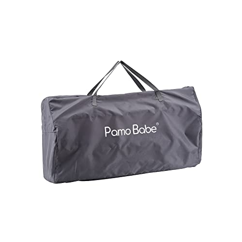 Pamo Babe Bedside Bassinet For Baby Crib Quick One-Hand Folding Bedside Sleeper 4 Adjustable Heights Co-Sleeper #TOP5