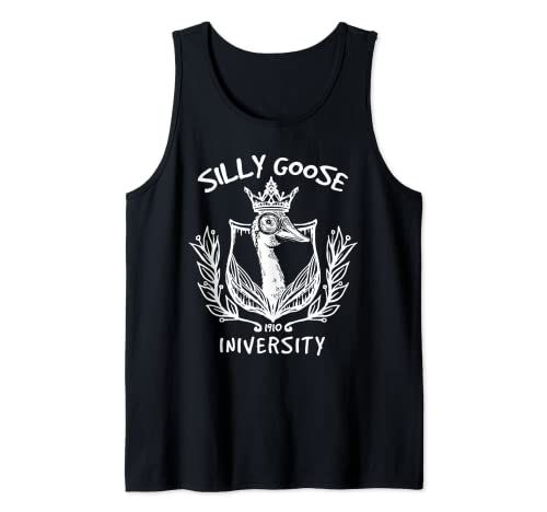Silly goose university costume pour homme et femme débardeur