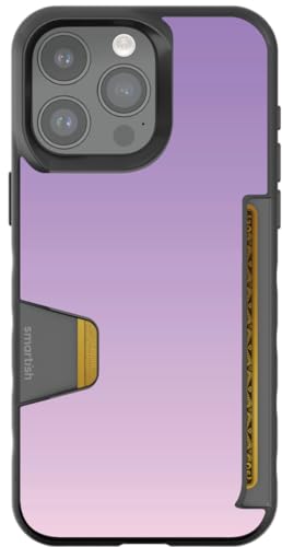 Smartish - Lavender - iPhone 15 Magnetic Case - Gripmunk Compatible with MagSafe [Lightweight + Protective] Slim Thin Grip Cover with Microfiber Lining for Apple iPhone 15