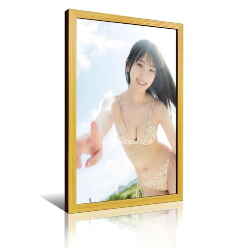 ͓Iȏ_̃|X^[ KXA[ou }bg̃|X^[ t[A͂ȃR[i[̎ʐ^t[AM[̕ǂ̊zS[h A~jEʐ^t[ Wooden Frame-style 16x24inch(40x60cm)