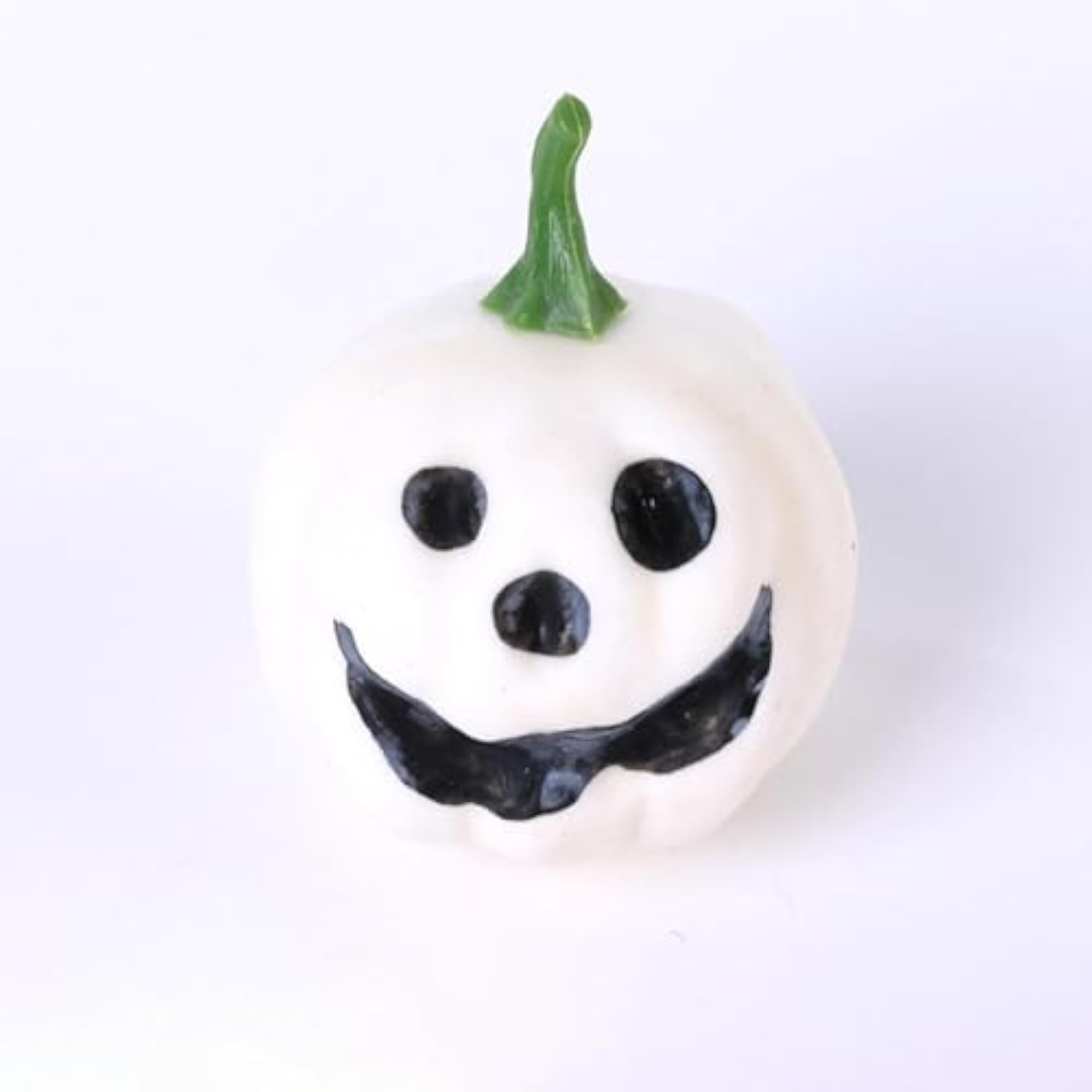 12Pcs Artificial Smiling Face Pumpkins Halloween Supplies