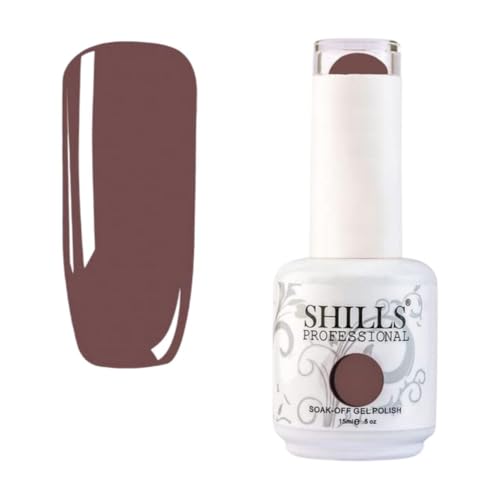 Image of Shills Professional Uv /Led Soak Off Gel Polish (Gel Nail Polish) Glossy Finish Nail Polish Color Shade 51, 15 Ml