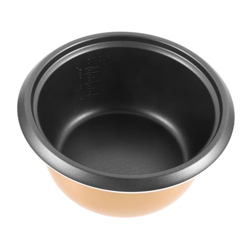 UKCOCO Olla Interior de Arroz de Aluminio Reforzado Antiadherente Capacidad Recambio para Cocina Eléctrica y Cocedor de Arroz