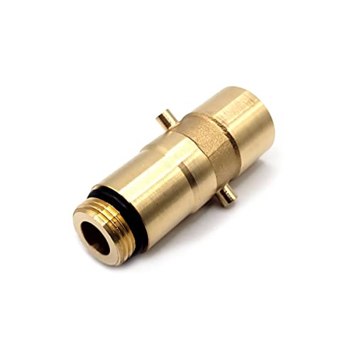 LPG GPL Adaptateur de gaz à baïonnette M22 avec Extension de Point de Remplissage convertit l'ACME en baïonnette