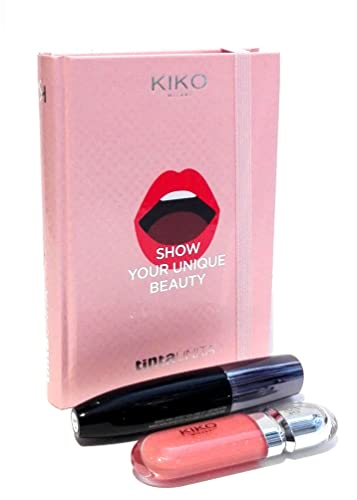 Diario escolar Kiko Milano rosa Live Life de color liso con...