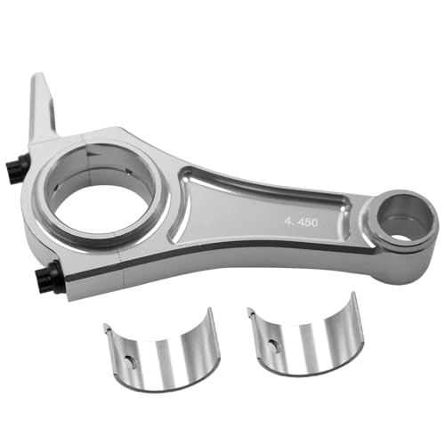 4.450"+.040 Billet Aluminum Connecting Rod For Honda GX340 390 For Predator 420 Engine Go Kart Mini Bike