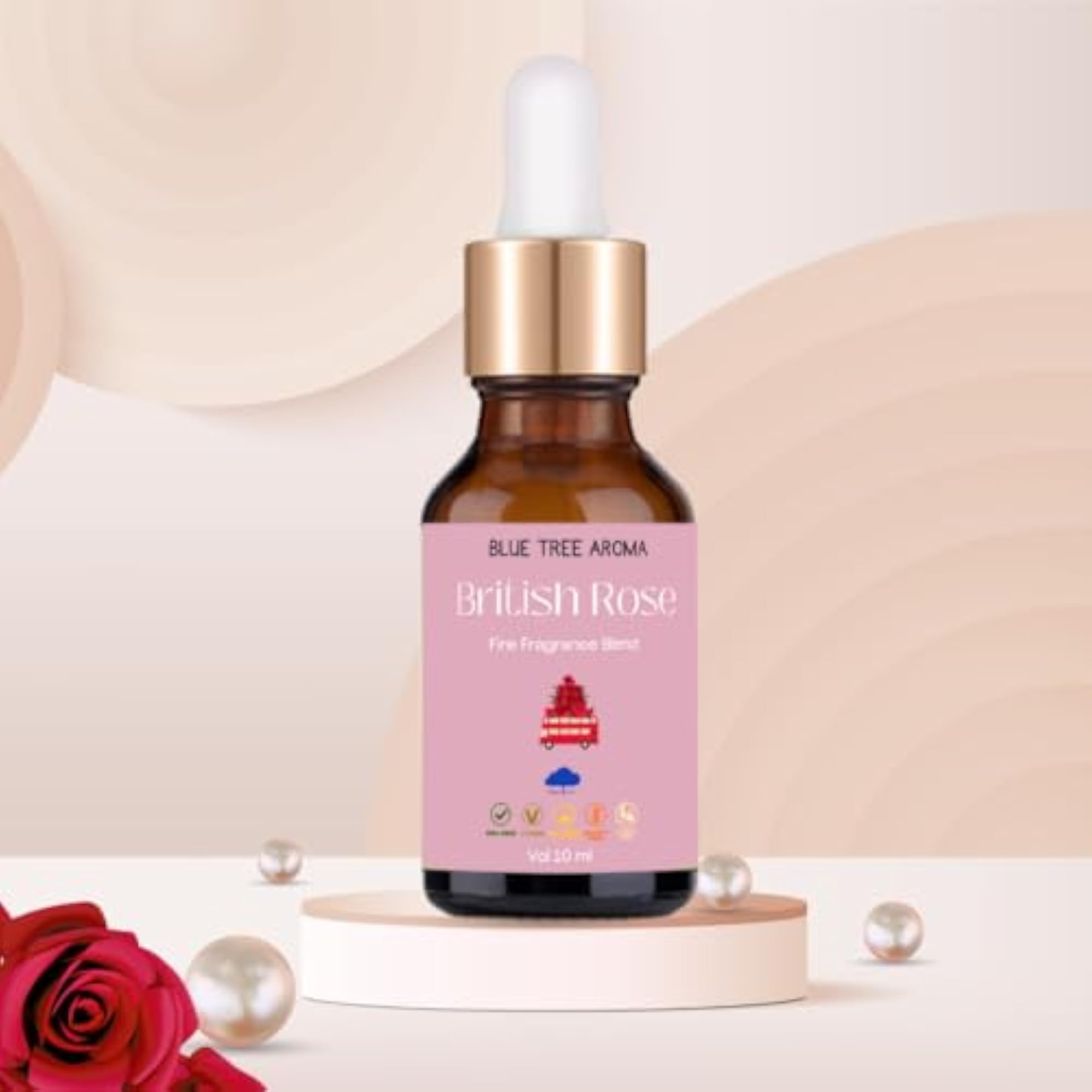 British Rose Aromatherapy Oil - 100Ml