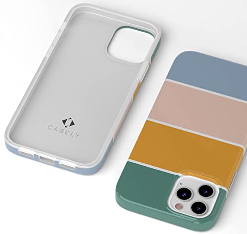 Casely Iphone 11 Pro Case | Paint The Town | Colorblock Stripes Case #TOP3