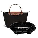 ETTP Purse Organizer Insert for le pliage Tote，Handbag Organizer Compatible with le pliage Shoulder Bag...