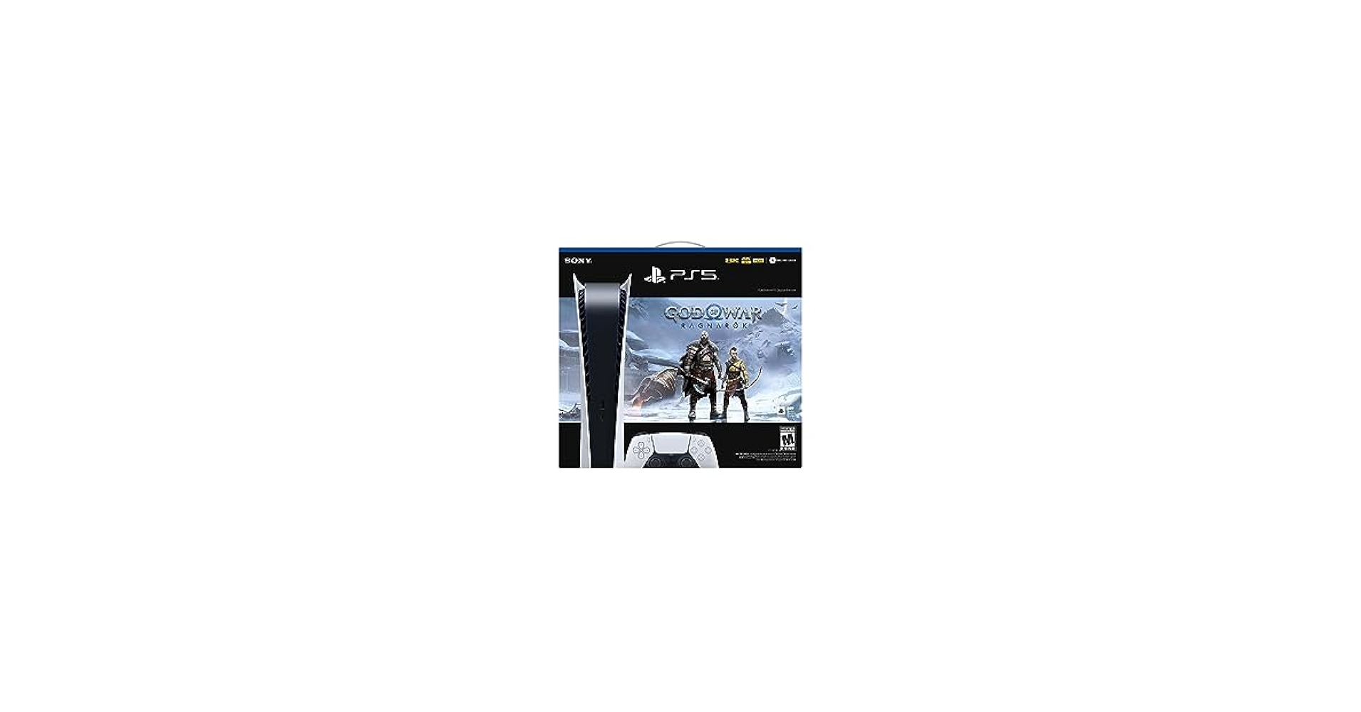 PlayStation - PlayStation 5 デジタルエディション “ゴッド・オブ・ウォー 同梱版 Amazon.com: PS5 Digital Edition – God of War Ragnarök Bundle