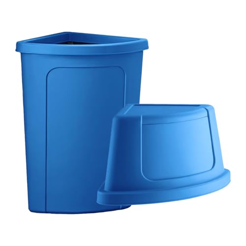 Caneca de basura redonda con tapa abatible 21 galones