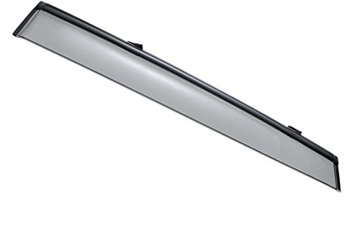 Wellvisors Window Visors Wind Deflectors Compatible With Mazda 2010-2013 Mazda 3 Hatchback With Black Trim Rain Guards 3-847Mz004 #TOP1