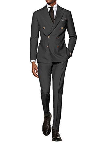Costume 2 pièces pour homme : la veste à col montant pour une silhouette affinée sans effort
